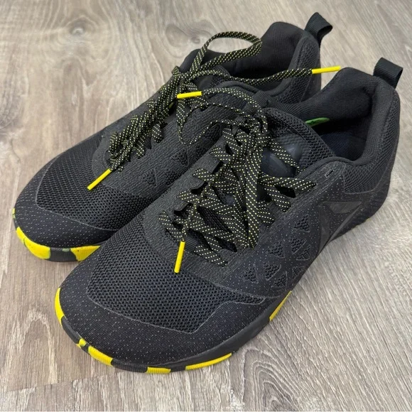 Reebok Shoes Reebok Crossfit Nano Cvrt Black Yellow Size 85